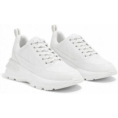 Calvin Klein Jeans Chunky Białe Męskie Sportowe Skórzane Buty 45 I3a Calvin Klein Jeans Chunky Białe Męskie Sportowe Skórzane Buty 45 I3a