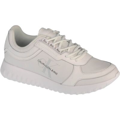 Calvin Klein Runner Laceup Yw0yw00375-0k4, Damskie Sneakersy, Białe, Rozmiar 41 Calvin Klein Runner Laceup Yw0yw00375-0k4, Damskie Sneakersy, Białe, Rozmiar 41