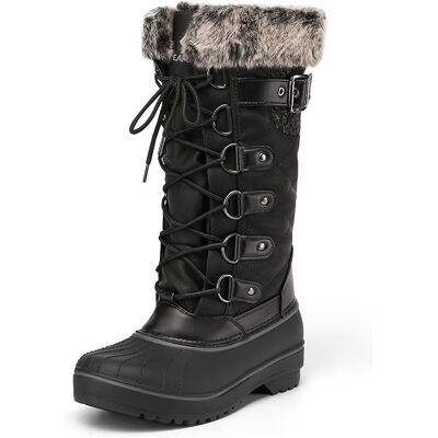 Inny producent Damskie Buty Śniegowe Wodoodporne Podeszwa Antypoślizgowa Czarne 38 Inny producent Damskie Buty Śniegowe Wodoodporne Podeszwa Antypoślizgowa Czarne 38