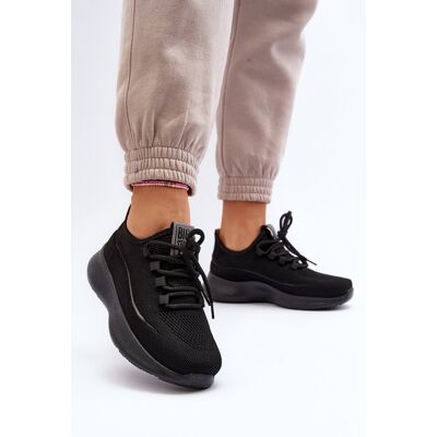Damskie Buty Sportowe Big Star NN274663 Czarne -36 Damskie Buty Sportowe Big Star NN274663 Czarne -36