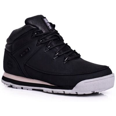 Damskie Buty Trekkingowe Big Star Czarne GG274498-37 Damskie Buty Trekkingowe Big Star Czarne GG274498-37
