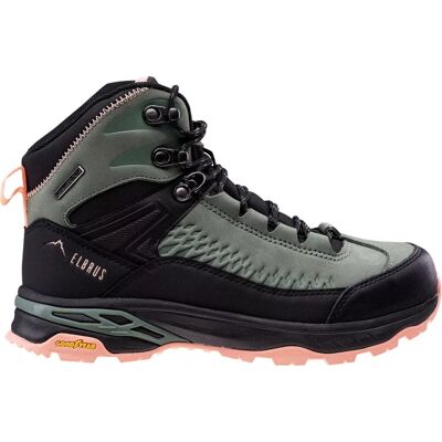 Damskie Buty Trekkingowe Elbrus Engen Mid Wp Gr Wo'S Czarno-Zielone Rozmar 38 Damskie Buty Trekkingowe Elbrus Engen Mid Wp Gr Wo'S Czarno-Zielone Rozmar 38