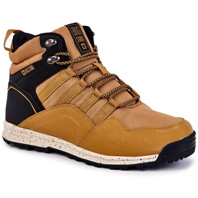 Damskie Wysokie Buty Trekkingowe Big Star KK274609 Camel-36 Damskie Wysokie Buty Trekkingowe Big Star KK274609 Camel-36