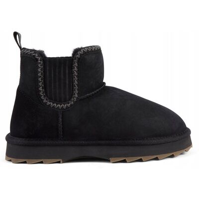 Emu Australia Botki Damskie Higgie Black W13198-BLAK r.40 Emu Australia Botki Damskie Higgie Black W13198-BLAK r.40