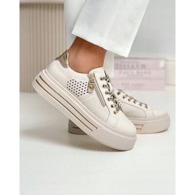 Filippo Buty Damskie Dp6704 Wygodne Skórzane Beżowe 38 Sneakersy Filippo Buty Damskie Dp6704 Wygodne Skórzane Beżowe 38 Sneakersy