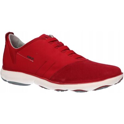 Geox Męskie Buty Sportowe Czerwone ze Skórą 39 Żtt Geox Męskie Buty Sportowe Czerwone ze Skórą 39 Żtt