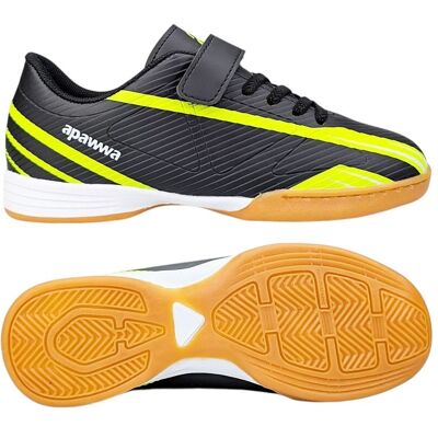 Permani Halówki Buty Halowe Do Gry W Piłkę Nożną Wygodne Lekkie Na Rzepy Modne Piłkarskie Dziecięce Morval Czarne 32 Permani Halówki Buty Halowe Do Gry W Piłkę Nożną Wygodne Lekkie Na Rzepy Modne Piłkarskie Dziecięce Morval Czarne 32