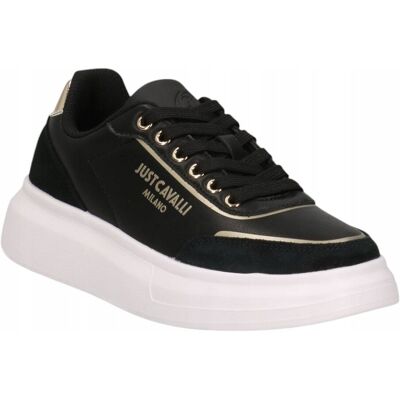 Just Cavalli Buty Damskie Fondo Ursa Dis. 2 Czarne R.37 Just Cavalli Buty Damskie Fondo Ursa Dis. 2 Czarne R.37
