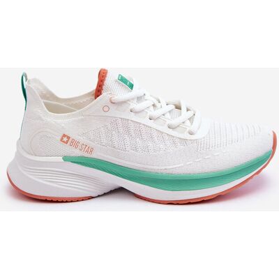 Lekkie Buty Sportowe Memory Foam System Big Star LL274328 Białe-40 Lekkie Buty Sportowe Memory Foam System Big Star LL274328 Białe-40