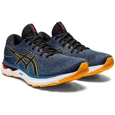 Męskie Buty Do Biegania Asics Gel-Nimbus 24 Azure/Amber-Rozmiar Euro 46.5 Męskie Buty Do Biegania Asics Gel-Nimbus 24 Azure/Amber-Rozmiar Euro 46.5