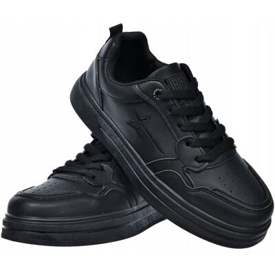 Męskie buty sportowe Big Star sneakersy RR174572 czarny 41 Męskie buty sportowe Big Star sneakersy RR174572 czarny 41