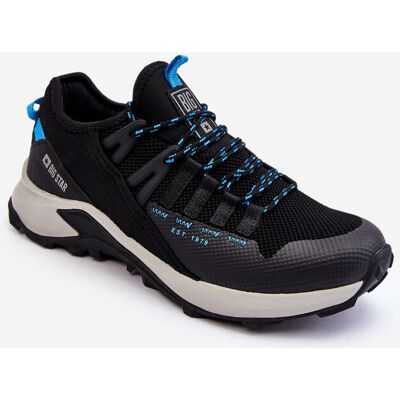 Męskie Buty Sportowe Memory Foam System Big Star LL174130 Czarne-44 Męskie Buty Sportowe Memory Foam System Big Star LL174130 Czarne-44