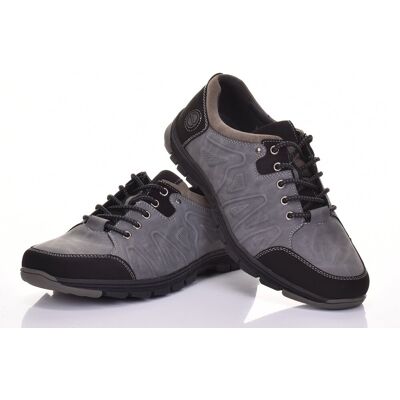 Inny producent MĘSKIE BUTY SPORTOWE MODNE SNEAKERSY EKOSKÓRZANE NA CO DZIEŃ SZARE Inny producent MĘSKIE BUTY SPORTOWE MODNE SNEAKERSY EKOSKÓRZANE NA CO DZIEŃ SZARE