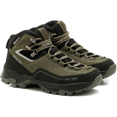 Męskie buty trekkingowe Big Star OO174343 khaki 43 Męskie buty trekkingowe Big Star OO174343 khaki 43