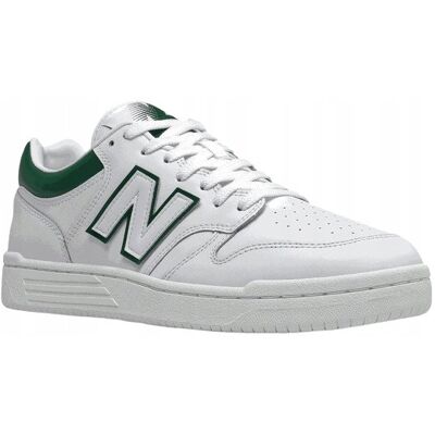 NEW BALANCE BB480LGT MĘSKIE BUTY SPORTOWE BIAŁE Z LOGO 43 U_A NEW BALANCE BB480LGT MĘSKIE BUTY SPORTOWE BIAŁE Z LOGO 43 U_A