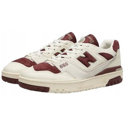 NEW BALANCE SPORTOWE BUTY MĘSKIE BIAŁO BORDOWE 550 40 U1A NEW BALANCE SPORTOWE BUTY MĘSKIE BIAŁO BORDOWE 550 40 U1A