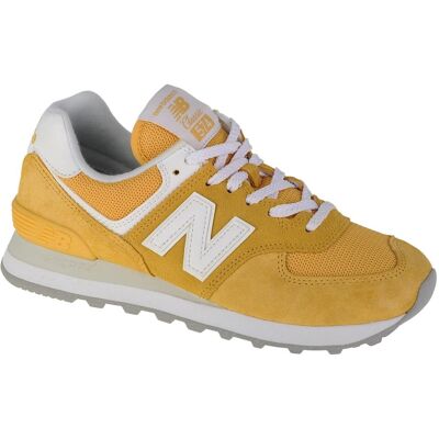 New Balance Wl574Fv2 Damskie Sneakersy Żółte New Balance Wl574Fv2 Damskie Sneakersy Żółte
