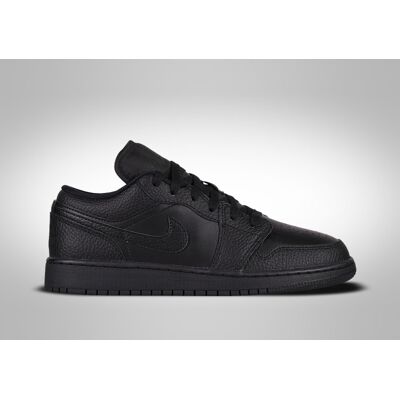Nike Air Jordan 1 Retro Low Gs Triple Black Nike Air Jordan 1 Retro Low Gs Triple Black