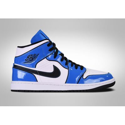 Nike Air Jordan 1 Retro Mid Se Signal Blue Nike Air Jordan 1 Retro Mid Se Signal Blue