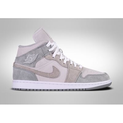 Nike Air Jordan 1 Retro Mid Se Wmns Particle Grey Nike Air Jordan 1 Retro Mid Se Wmns Particle Grey