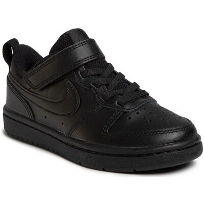 Nike Dzieci Czarny/Czarny elastyczne sznurowadła i rzep Nike Dzieci Czarny/Czarny elastyczne sznurowadła i rzep