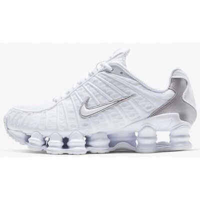 Nike buty sportowe Shox TL White Metallic Silver Max AR3566-100 r. 37,5 Nike buty sportowe Shox TL White Metallic Silver Max AR3566-100 r. 37,5