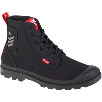 Palladium Pampa Hi Army 78583-008-M, Unisex, Buty Sneakers, Czarne Palladium Pampa Hi Army 78583-008-M, Unisex, Buty Sneakers, Czarne