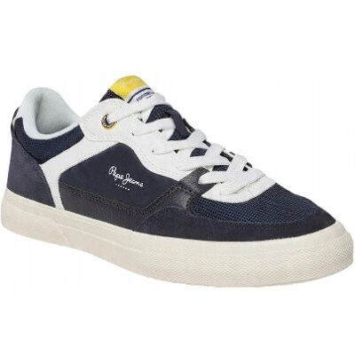 Pepe Jeans Kenton Master Mesh Męskie Buty Granatowe Sportowe Niskie 46 Awe Pepe Jeans Kenton Master Mesh Męskie Buty Granatowe Sportowe Niskie 46 Awe