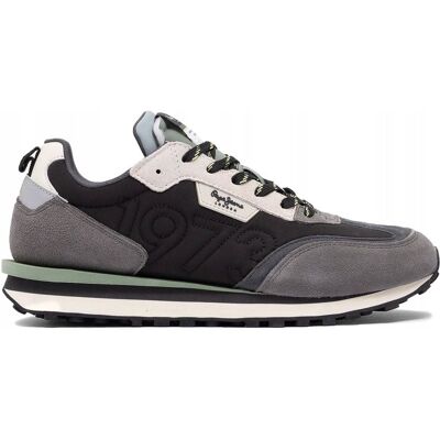 Pepe Jeans Sneakersy Męskie Szare Pms600003-998-Egr R.44 Pepe Jeans Sneakersy Męskie Szare Pms600003-998-Egr R.44