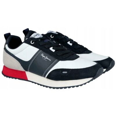 Pepe Jeans Tour Tramsfer Męskie Buty Sportowe Granatowe 40 Awg Pepe Jeans Tour Tramsfer Męskie Buty Sportowe Granatowe 40 Awg