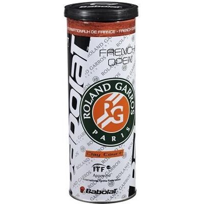 Piłki do tenisa ziemnego Babolat French Open Clay Court 3 szt. Piłki do tenisa ziemnego Babolat French Open Clay Court 3 szt.