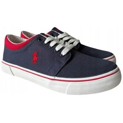 Polo Ralph Lauren Trampki Młodzieżowe Granatowe Niskie 38 Tla Polo Ralph Lauren Trampki Młodzieżowe Granatowe Niskie 38 Tla