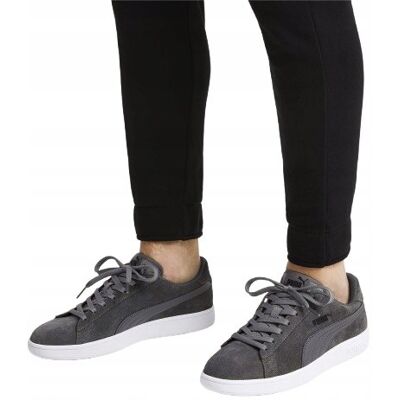 Puma SMASG V2 MĘSKIE BUTY SZARE SPORTOWE NISKIE SZNUROWANE 38 JTF Puma SMASG V2 MĘSKIE BUTY SZARE SPORTOWE NISKIE SZNUROWANE 38 JTF