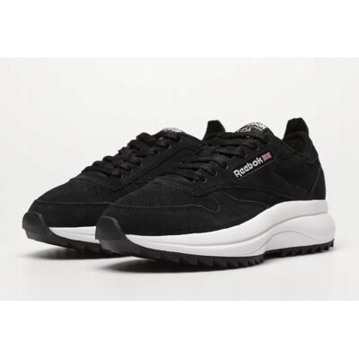 Reebok Classic Czarne Buty Sportowe Skórzane 37,5 3S4G12* Tła Reebok Classic Czarne Buty Sportowe Skórzane 37,5 3S4G12* Tła