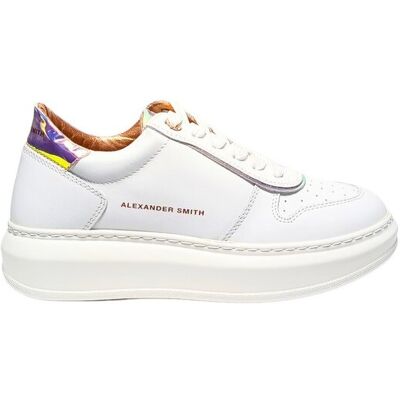 Scarpe Donna Alexander Smith Cambridge Woman- White Iride Peach Scarpe Donna Alexander Smith Cambridge Woman- White Iride Peach