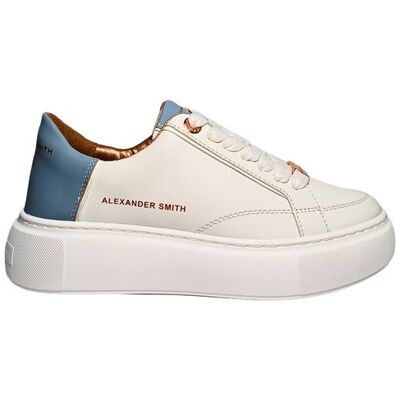 Scarpe Donna Alexander Smith Eco Greenwich-White Azure Scarpe Donna Alexander Smith Eco Greenwich-White Azure
