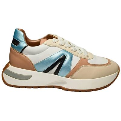 Scarpe Donna Alexander Smith Hyde Woman-Ivory azure Scarpe Donna Alexander Smith Hyde Woman-Ivory azure
