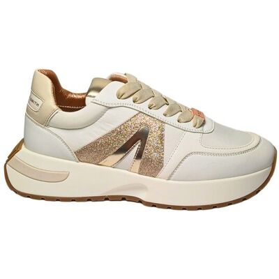 Scarpe Donna Alexander Smith Hyde Woman-White Gold Scarpe Donna Alexander Smith Hyde Woman-White Gold