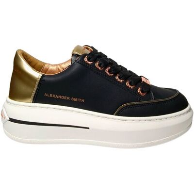 Scarpe Donna Alexander Smith Lancaster Woman- Black Gold Scarpe Donna Alexander Smith Lancaster Woman- Black Gold
