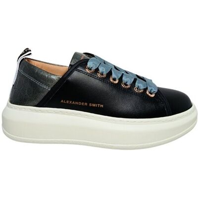 Scarpe Donna Alexander Smith Sneakers Wembley Woman-Black Grey Scarpe Donna Alexander Smith Sneakers Wembley Woman-Black Grey