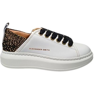 Scarpe Donna Alexander Smith Wembley Woman-White Gold Scarpe Donna Alexander Smith Wembley Woman-White Gold