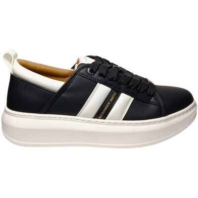 Scarpe Uomo Alexander Smith Eco Wembley Man-Black White Scarpe Uomo Alexander Smith Eco Wembley Man-Black White