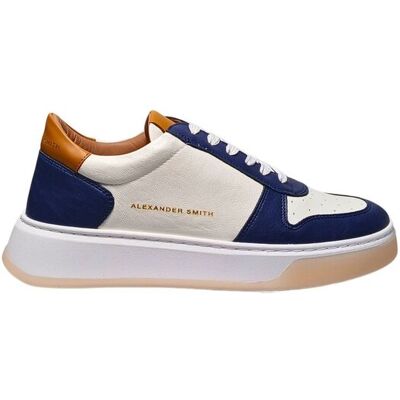 Scarpe Uomo Alexander Smith Harrow Man-Blue White Cognac Scarpe Uomo Alexander Smith Harrow Man-Blue White Cognac