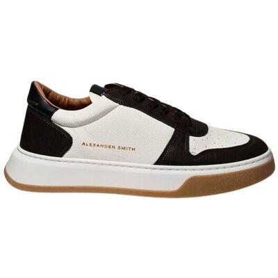 Scarpe Uomo Alexander Smith Harrow Man-Dark Brown White Scarpe Uomo Alexander Smith Harrow Man-Dark Brown White