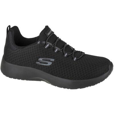 Skechers Dynamight 12119-BBK, Damskie, buty treningowe, Czarne Skechers Dynamight 12119-BBK, Damskie, buty treningowe, Czarne