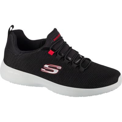 Skechers Dynamight 58360-BKRD, Męskie, buty treningowe, Czarne Skechers Dynamight 58360-BKRD, Męskie, buty treningowe, Czarne