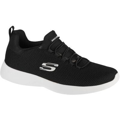 Skechers Dynamight 58360-BKW, męskie buty treningowe czarne Skechers Dynamight 58360-BKW, męskie buty treningowe czarne