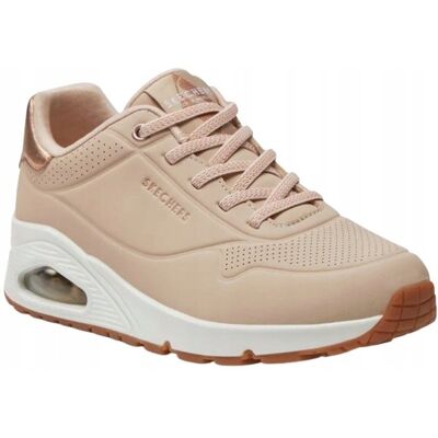 Skechers - UNO Shimmer Away - Nude - 6.5 - Buty Skechers - UNO Shimmer Away - Nude - 6.5 - Buty