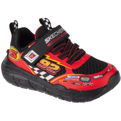Skechers Skech Tracks 402303N-BKRD, dla chłopca, buty sportowe, Czerwony Skechers Skech Tracks 402303N-BKRD, dla chłopca, buty sportowe, Czerwony