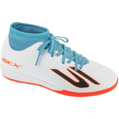 Skechers Skx 2 High Jr Youth IC 252170L-WTQP, dla chłopca, buty halowe - halówki, Biały Skechers Skx 2 High Jr Youth IC 252170L-WTQP, dla chłopca, buty halowe - halówki, Biały
